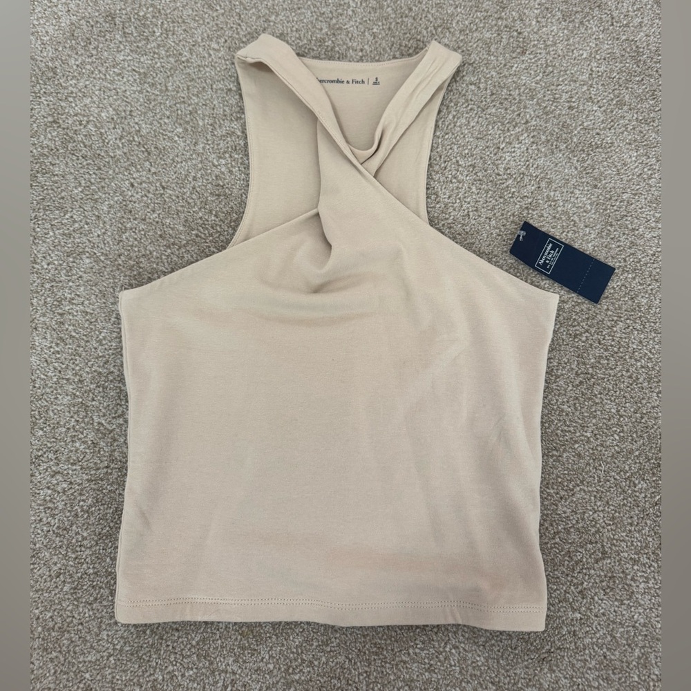 *NWT* Abercrombie Twist Neck Top